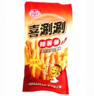 Чипсы острый Картофель Фри 200 гр (10 шт по 20 гр) Китай
