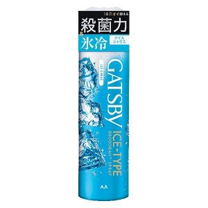 Мужской дезодорант-антиперспирант "Gatsby Deodorant Ice-Type" с суперохлаждающим ментолом «Ледяной цитрус» 135 г