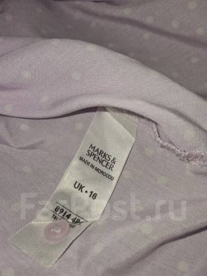 Рубашка "Marks&Spencer" 100% лиоцелл (эвкалиптовое волокно)