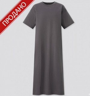 Базовое платье- футболка "Uniqlo"