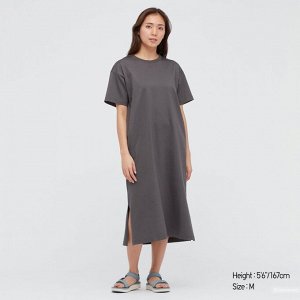 Базовое платье- футболка "Uniqlo"