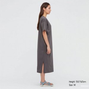 Базовое платье- футболка "Uniqlo"