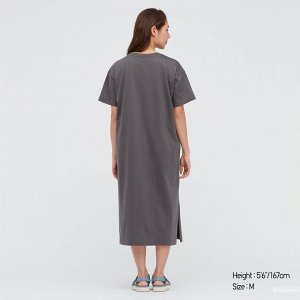 Базовое платье- футболка "Uniqlo"