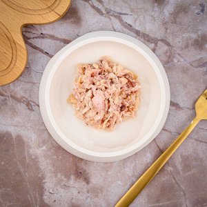 Влажный корм Monge Cat Natural для кошек, из тунца с курицей и креветками, консервы 80 г  - 48шт + шоу-бокс