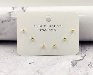 Комплект сережек