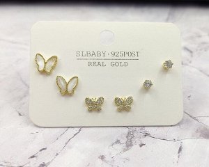 Комплект сережек