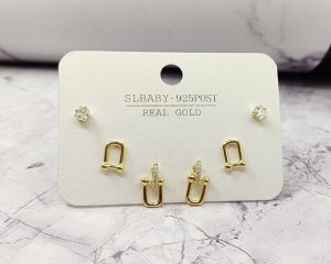 Комплект сережек