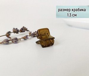 Маленький крабик для волос