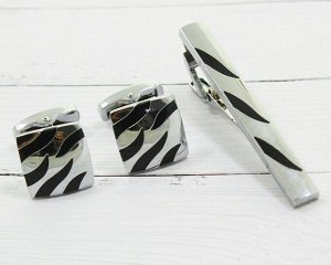 Набор Зажим для галстука и запонки F480711007395