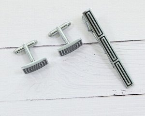 Набор Зажим для галстука и запонки F46779907360