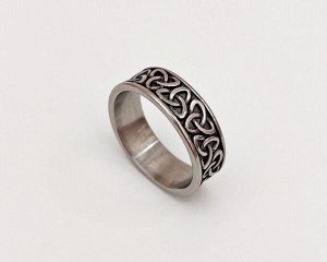 Мужское кольцо из стали