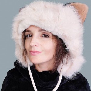 Шапка с ушками