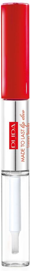 PUPA 21B006 жидкая помада MADE TO LAST LIP DUO т.006 огненный красный