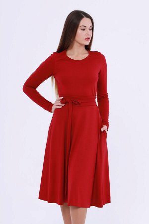 #88168 Платье Рубиновый