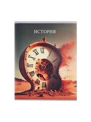Тетрадь предметная, 48 листов в клетку, Calligrata TOP «Школьный стиль», История