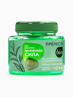 Гель для укладки Прелесть Bio «Жизненная сила», сильная фиксация, 250 мл