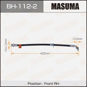 Шланг тормозной Masuma для Toyota Land Cruiser, передний, правый, арт. BH-112-2