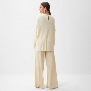 Костюм женский (блуза, брюки) MIST Classic collection, бежевый