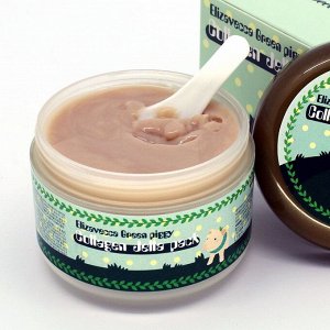 Лифтинг маска для лица с коллагеном Green Piggy Collagen Jella Pack Elizavecca 100 гр