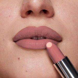Матовая губная помада «СуперУвлажнение» Make up + Care, цвет Кофе со сливками