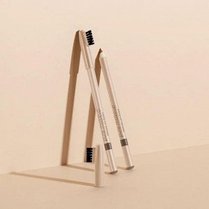 Карандаш для бровей со щеточкой 2 в 1 Pure Makeup, цвет Теплый русый