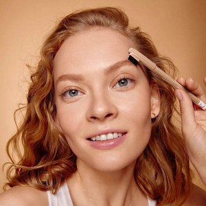 Карандаш для бровей со щеточкой 2 в 1 Pure Makeup, цвет Теплый русый
