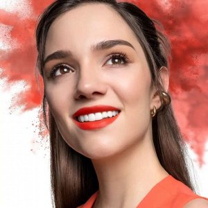 Увлажняющая матовая губная помада Ultra Colour, цвет Коралловый шик