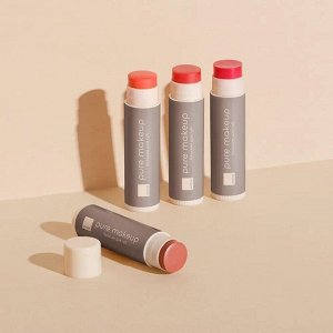 Бальзам для губ «Сочный цвет» Pure Makeup, цвет Медовые ириски