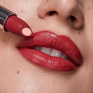 Глянцевая губная помада «СуперУвлажнение» Make up + Care, цвет Алый глянец