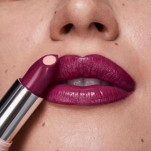 Глянцевая губная помада «СуперУвлажнение» Make up + Care, цвет Томный сливовый