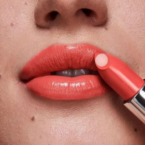 Глянцевая губная помада «СуперУвлажнение» Make up + Care, цвет Коралловый шик