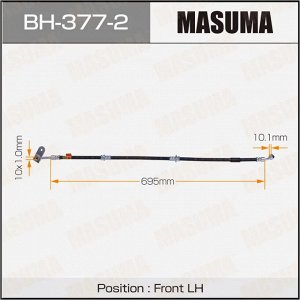 Шланг тормозной Masuma для Suzuki Escudo, передний, левый, арт. BH-377-2