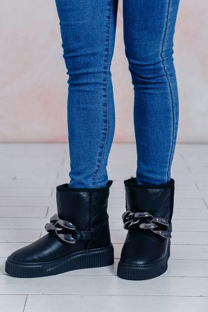 Угги Agnello 22k080 nappa/nero