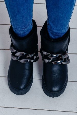 Угги Agnello 22k080 nappa/nero