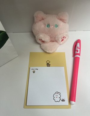 Блок для записи с липким краем
