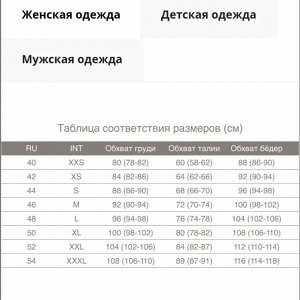 Размерная сетка
