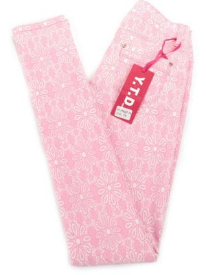 YA107-1 PINK Брюки женские (65% хлопок, 33% полиэстер,2% эластан)