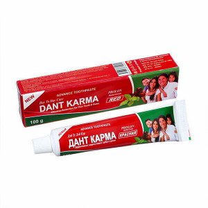 Зубная паста Данта Карма Красная 100 гр