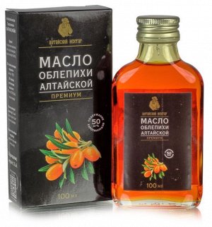 Масло облепиховое, фл. 100 мл Premium "Алтайский нектар"