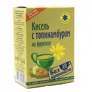 Кисель на фруктозе овсяно-льняной с топинамбуром, 150 г, марка "Компас Здоровья"