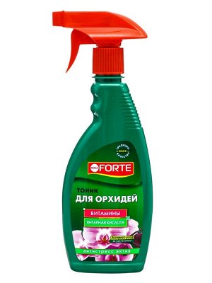 Тоник Bona Forte для орхидей зеленый флакон с триггером, 500 мл