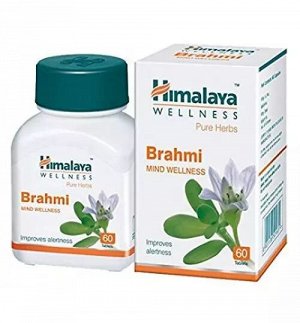 Таблетки аюрведические Брахми Хималая для памяти и нервной системы (Brahmi tablets) 60 таб.