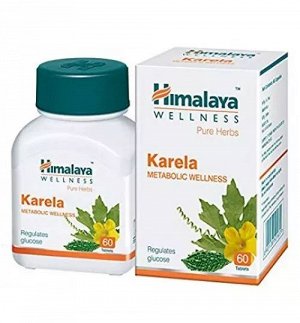 Таблетки аюрведические Карела (Момордика) Хималая нормализуют сахар в крови (Karela tablets) 60 таб.