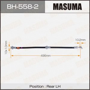 Шланг тормозной Masuma для Nissan X-Trail / Primera, задний, левый, арт. bh-558-2