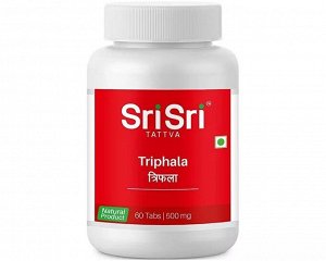Средство для улучшения работы желудочно-кишечного тракта Трифала (Sri Sri Triphala) 60 таб.