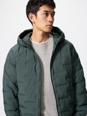 UNIQLO Pufftech – тёплая парка с защитой от ветра и влаги