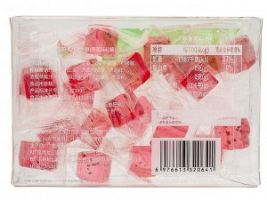 Конфета желейная с семенами Чиа со вкусом клубники Guangdong, 80г