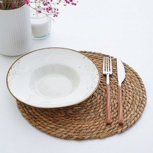 Салфетка сервировочная на стол SL Home «Жгут», d=30×0,5 см