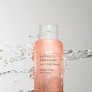 Укрепляющий тонер-эссенция с коллагеном Trimay Collagen Idebenone Acti Fill & Firming Dual Essence Toner