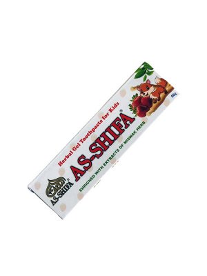 Зубная паста гелевая для детей со вкусом клубники 50 гр AS-SHIFA Miswak Herbal